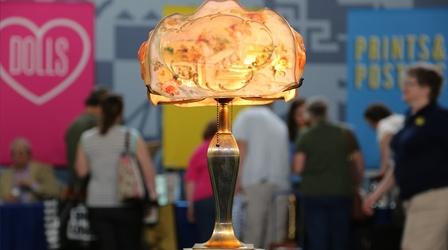 Video thumbnail: Antiques Roadshow Appraisal: 1907 Pairpoint Puffy Lamp
