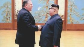 Video thumbnail: PBS NewsHour News Wrap: Quitting Iran deal, Trump hopeful on North Korea