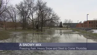 Freezing Rain, Heavy Snow and Sleet to Come Thursday