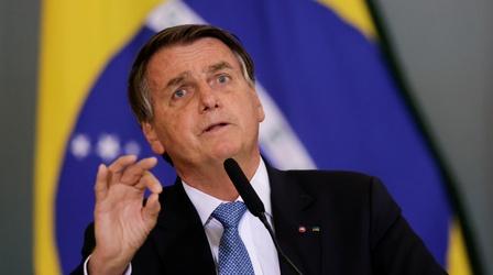 Video thumbnail: PBS NewsHour Bolsonaro may face criminal charges for COVID response