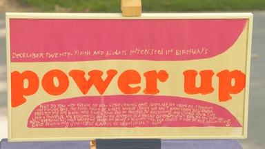 Appraisal: 1965 Sister Mary Corita "Power Up" Serigraph