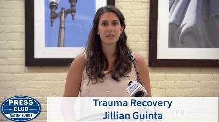 Video thumbnail: Press Club Trauma Recovery | Jillian Guinta | 06/25/18 | Press Club