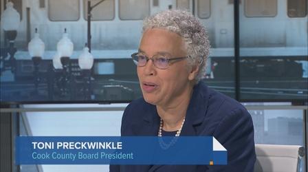 Video thumbnail: Chicago Tonight Cook County Board President Toni Preckwinkle Wins 4th Term