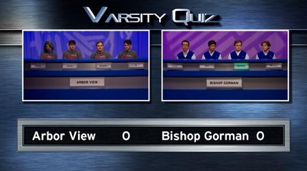 Video thumbnail: Varsity Quiz from Vegas PBS Abor View  vs. Green Valley