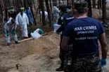 Ukraine's top prosecutor on mass graves in recaptured areas