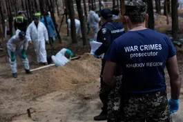 Ukraine's top prosecutor on mass graves in recaptured areas