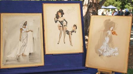 Video thumbnail: Antiques Roadshow Appraisal: Costume Gouache & Pencil Sketches, ca. 1945