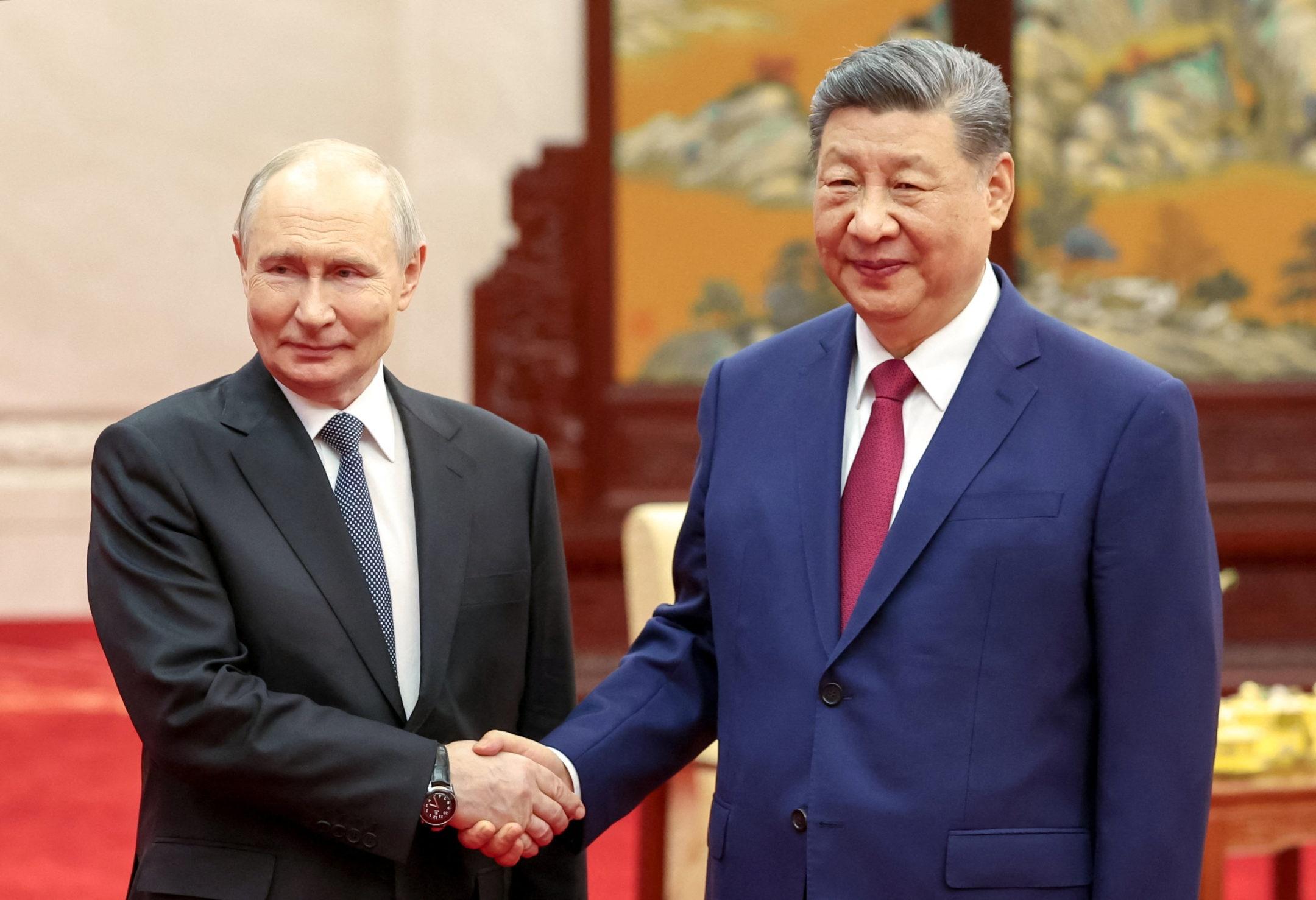 Xi hosts Putin in Beijing, cementing China-Russia alliance after Trump's visit