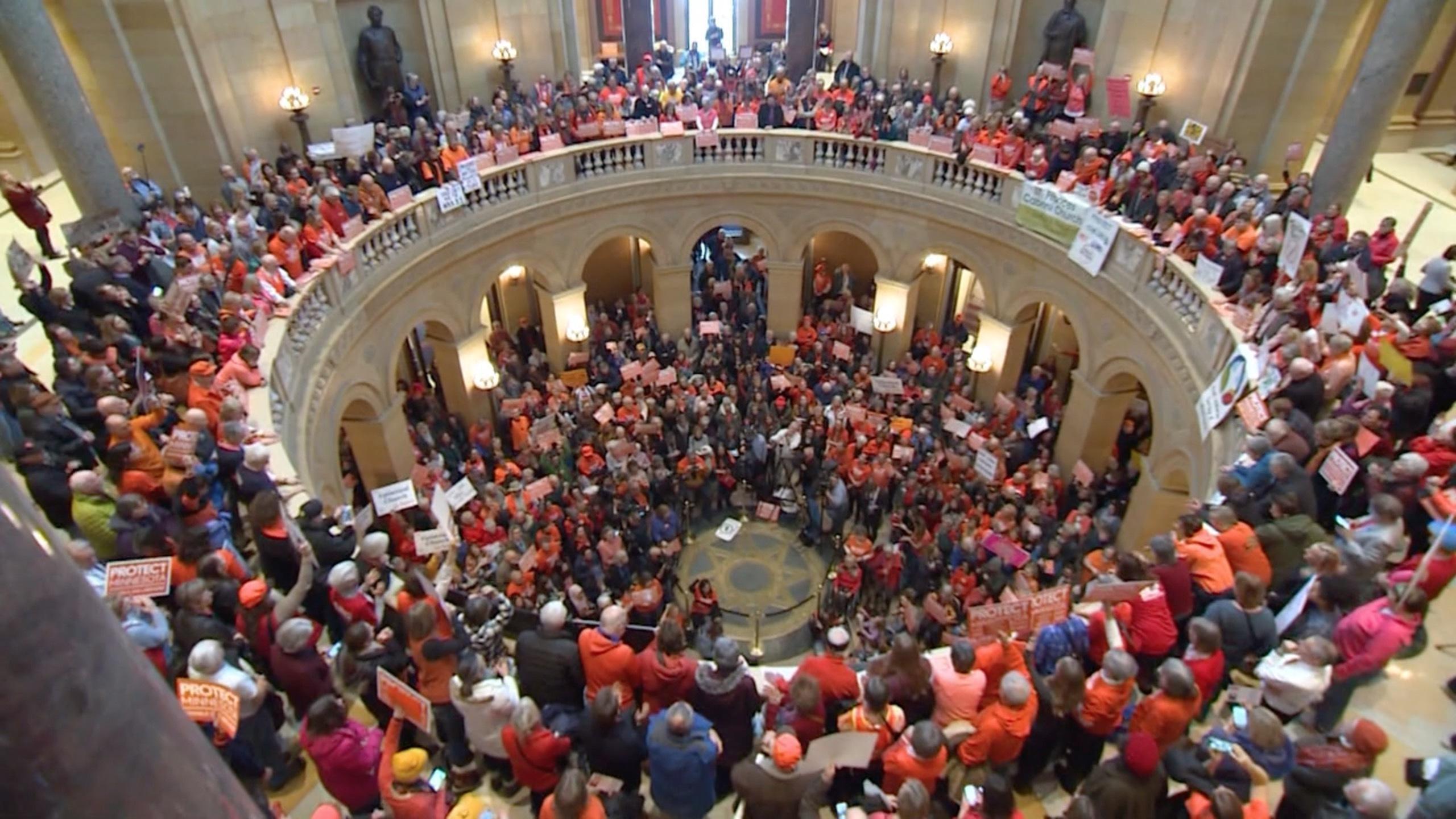 Gun Debate Heats up at Capitol
