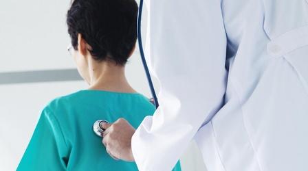 Video thumbnail: PBS NewsHour 'Tridemic' threatening to overwhelm healthcare systems