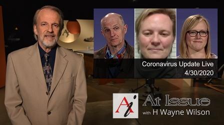 Video thumbnail: At Issue S32 E38: Coronavirus Update Live