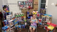KY Girl Collecting Toys for Christmas