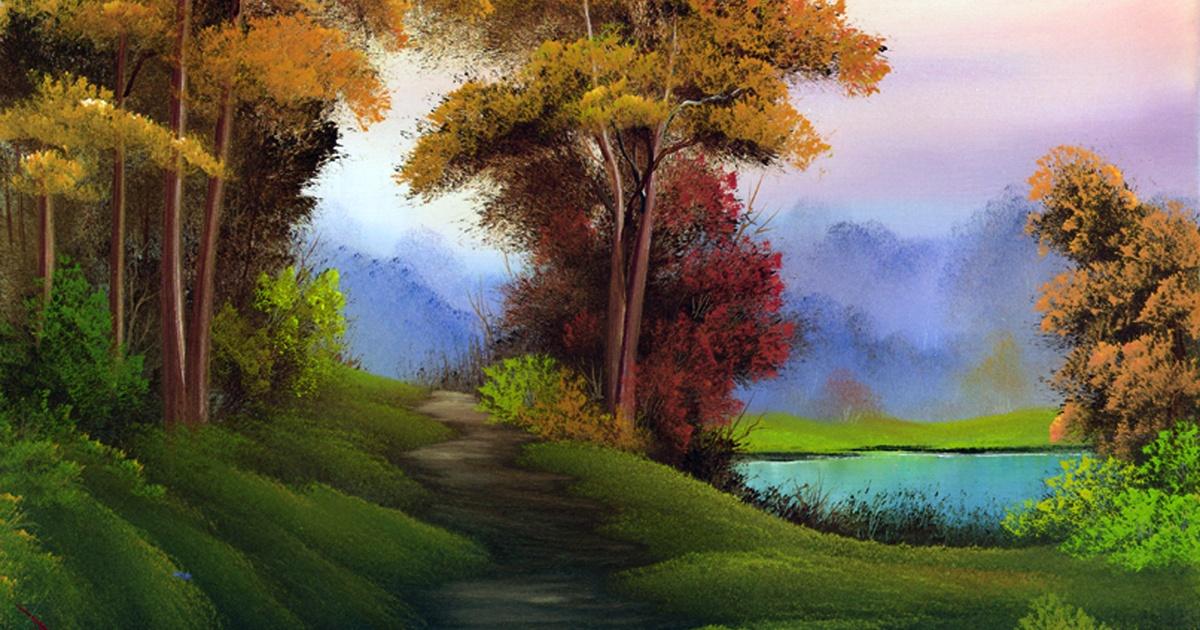 The Joy of Painting with Bob Ross - This is your world. 🎨🌎🖌️