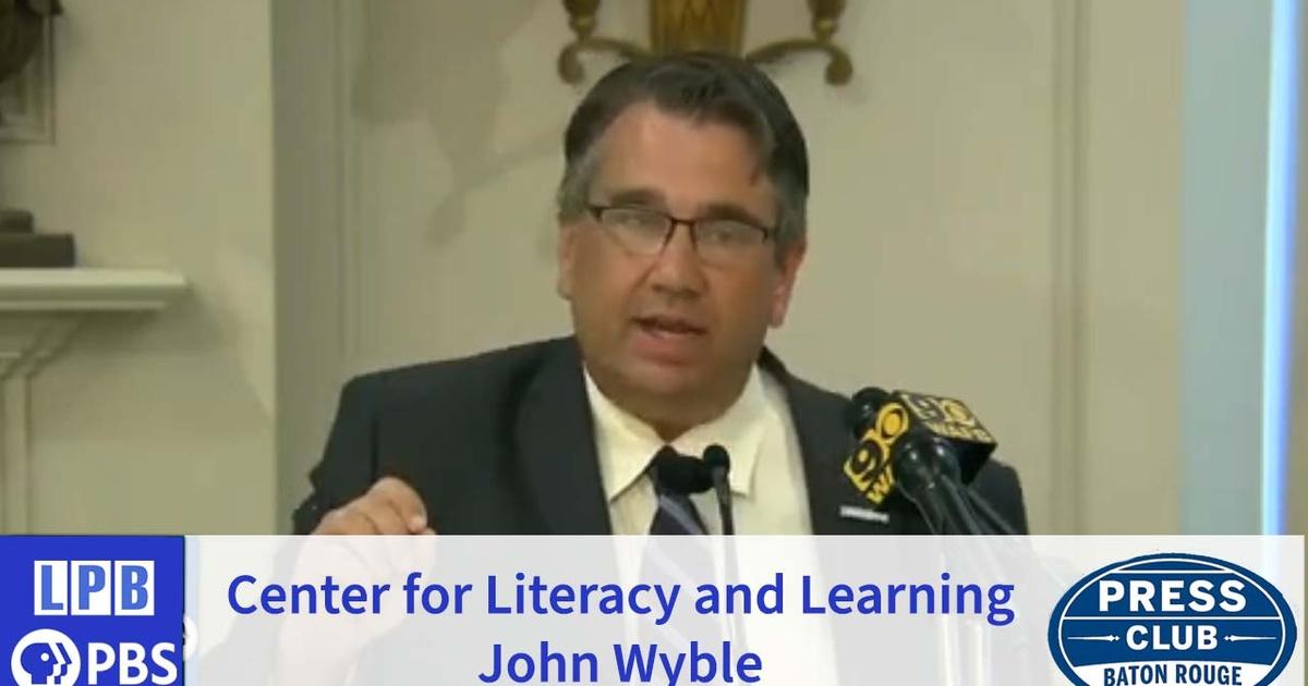 Press club | john wyble | center for literacy and learning | 05/16/2022 | season 18
