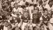 Hollywood Celebrities Star as Dodgers Players