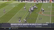 Bears Face Saints in Wild Card Matchup