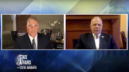Video thumbnail: State of Affairs with Steve Adubato Sen. President Sweeney on COVID-19 and the FY21 State Budget