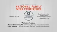 FSA National Family Week 2018 - Alexis Johnson Welcome