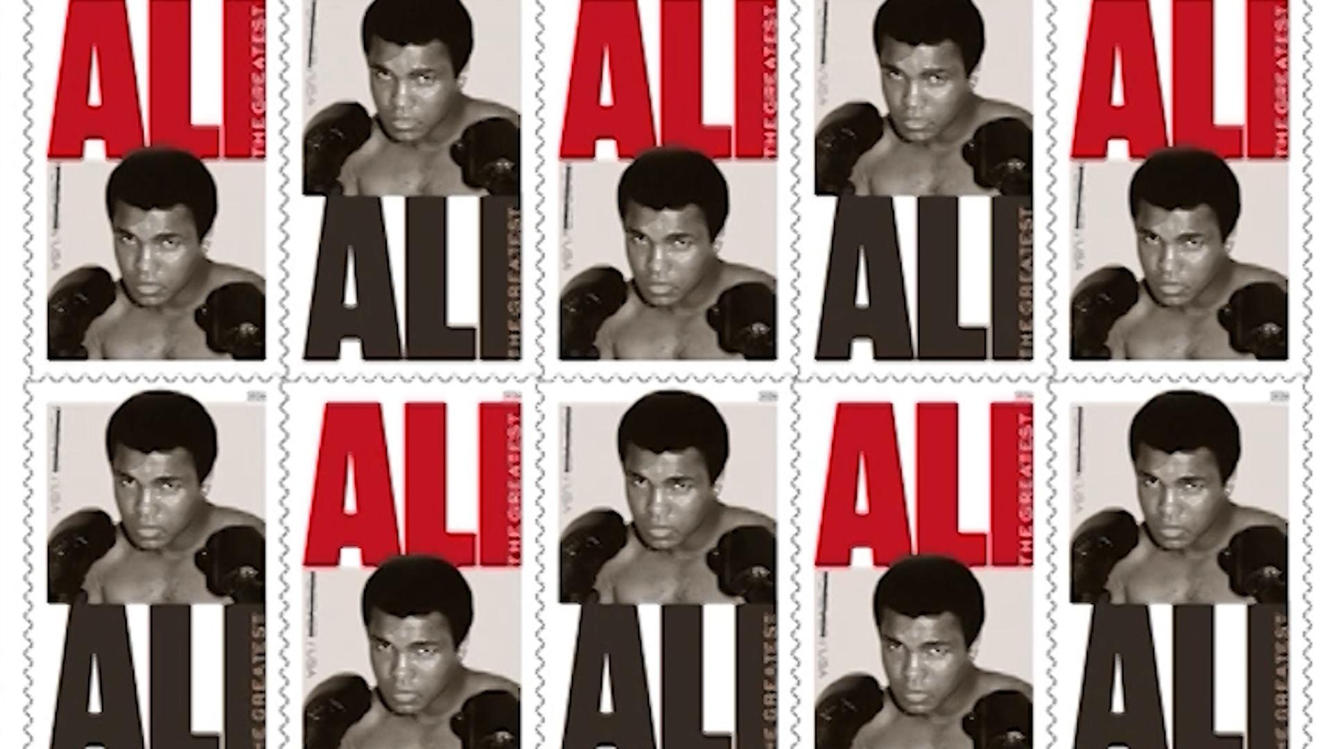The Champ Gets a Stamp