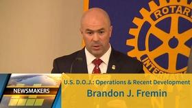 Video thumbnail: Newsmakers USDOJ Operations & Recent Development | Brandon Fremin