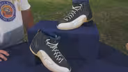 Appraisal: 1997 Michael Jordan-signed Air Jordan XII Shoes