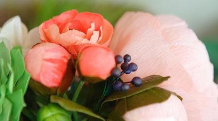 Video thumbnail: Broad and High Craft Flower Artist Lea Gray