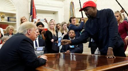 Video thumbnail: PBS NewsHour Why Kanye’s visit was ‘a weird moment’ for the White House