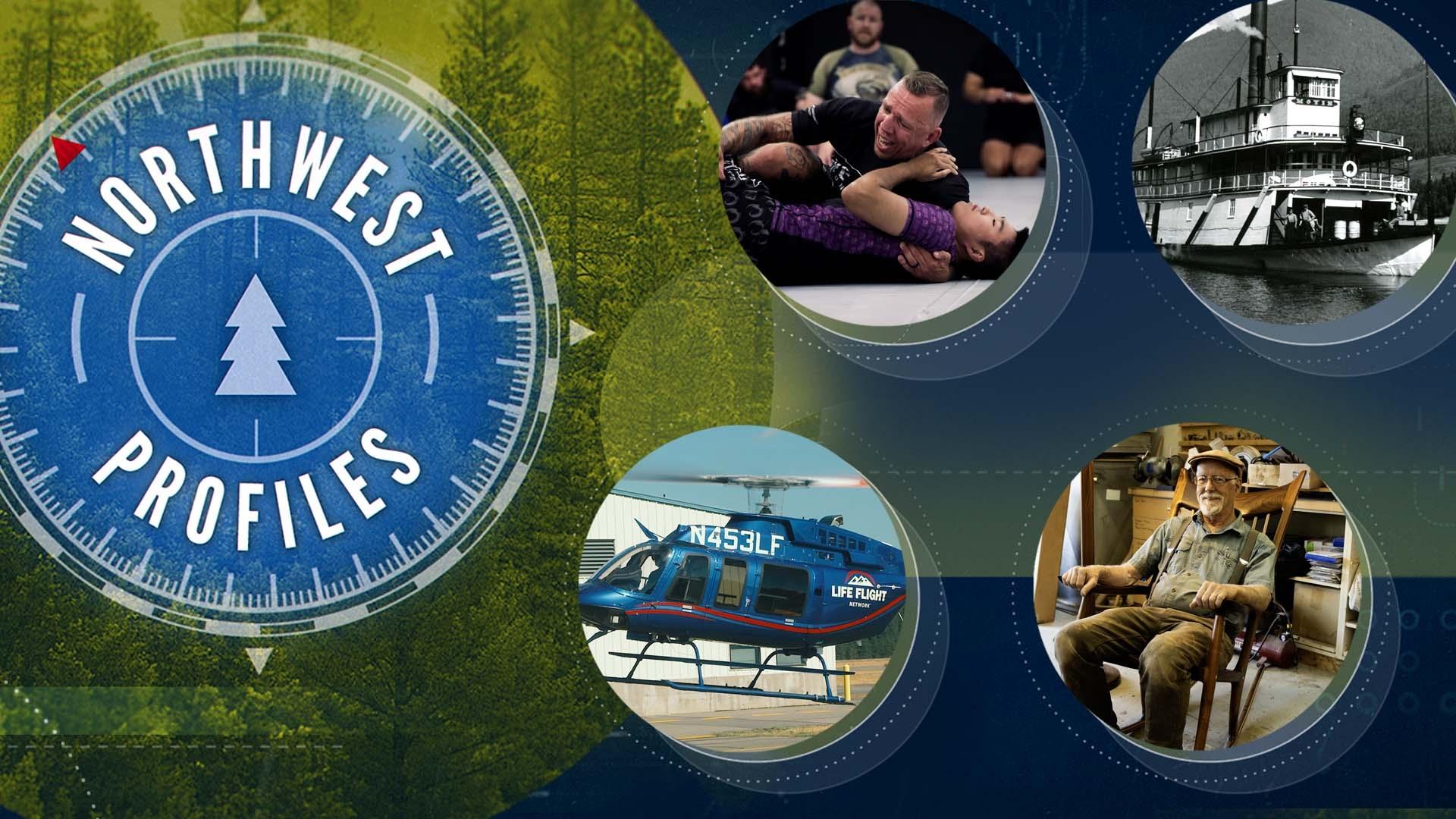 Jiu-Jitsu black belt James Weed, Life Flight Network, Montana woodworker Tim Carney, S.S. Moyie