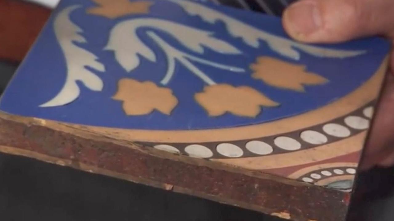 Antiques Roadshow | Appraisal: Maw & Company Encaustic Tile Panel, ca. 1870