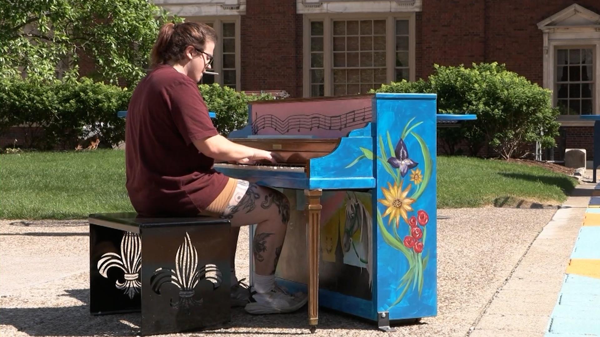 Public Art Project Brings Pianos to Downtown Louisville