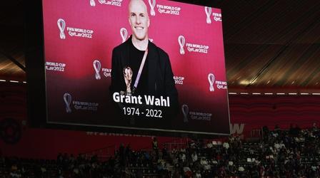 Video thumbnail: PBS NewsHour Outpouring of grief after death of journalist Grant Wahl