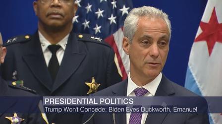 Video thumbnail: Chicago Tonight The Week in Review: Lightfoot, Pritzker Sound Alarm on Virus