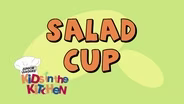 Kids in the Kitchen - SALAD CUP