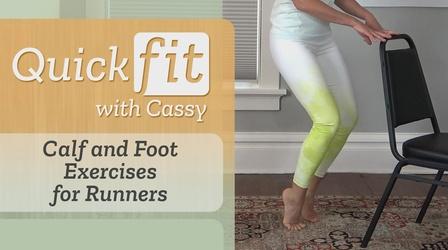 Video thumbnail: Quick Fit with Cassy Calf and Foot Exercises for Runners