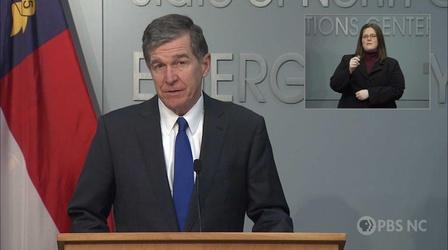 Video thumbnail: NC Emergency Management and Weather 02/09/21: Coronavirus Briefing (English)
