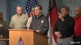 Video thumbnail: NC Emergency Management and Weather NC Gov. Cooper: Weather Briefing 10:05 AM 09/06/19