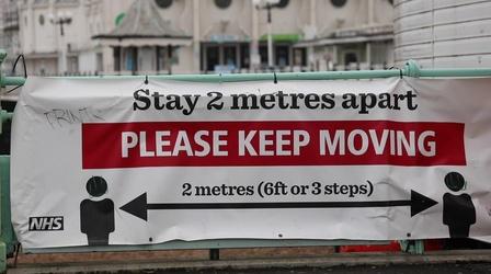 Video thumbnail: PBS NewsHour Variants complicate Britain's plan to ease lockdown measures