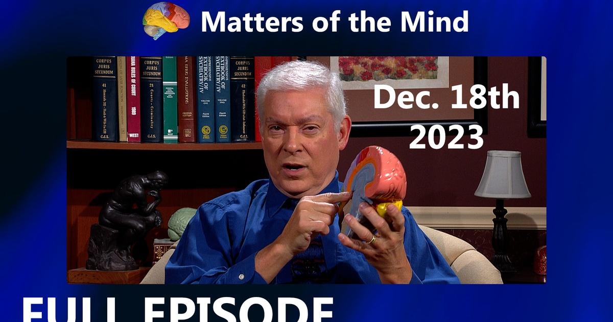 Matters of the Mind with Dr. Jay Fawver December 18, 2023 Season