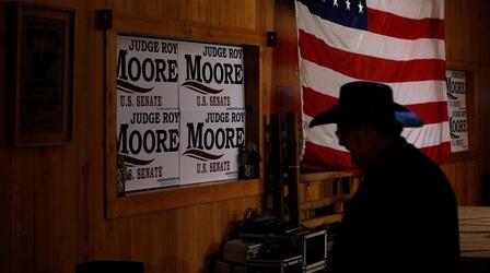 Video thumbnail: PBS NewsHour For Alabama, tight Senate election is about state identity