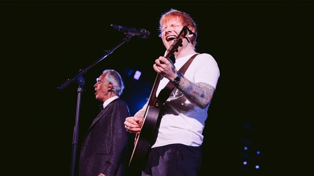 Ed Sheeran and Andrea Bocelli Perform 