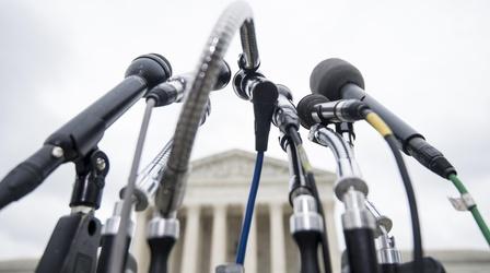 Video thumbnail: PBS NewsHour Democrats warn rights are 'on the line' at Supreme Court