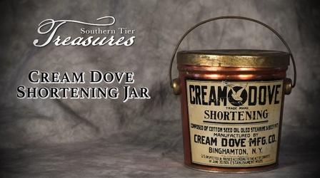 Video thumbnail: Southern Tier Treasures Cream Dove Shortening Jar