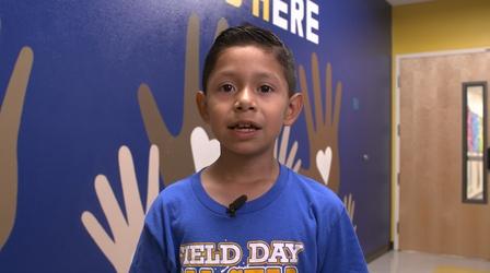 Video thumbnail: Student Spotlight News Break 1: Lomie G. Heard Elementary School