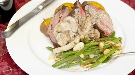 Video thumbnail: Un-Wine'd Beef Tenderloin with Wild Mushroom Rub