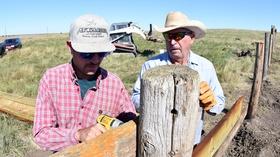 Video thumbnail: Images of the Past Restoring the Diamond A Stockyard