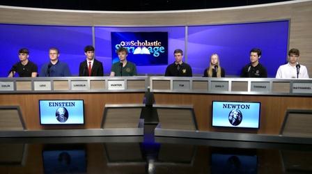 Video thumbnail: WLVT Scholastic Scrimmage Scholastic Scrimmage: Einstein vs Newton