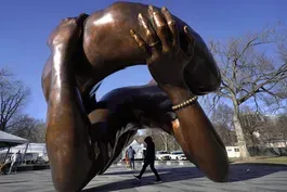 'The Embrace' sculpture celebrates MLK's legacy in Boston