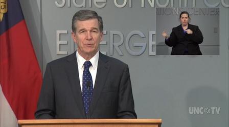 Video thumbnail: NC Emergency Management and Weather 07/28/20 Governor Cooper Briefing (English)