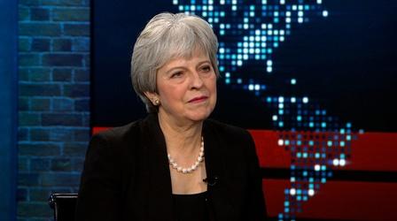 Video thumbnail: Amanpour and Company Theresa May Remembers Weekly Meetings With Queen Elizabeth