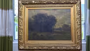 Appraisal: Edward Mitchell Bannister Landscape Oil, ca. 1885